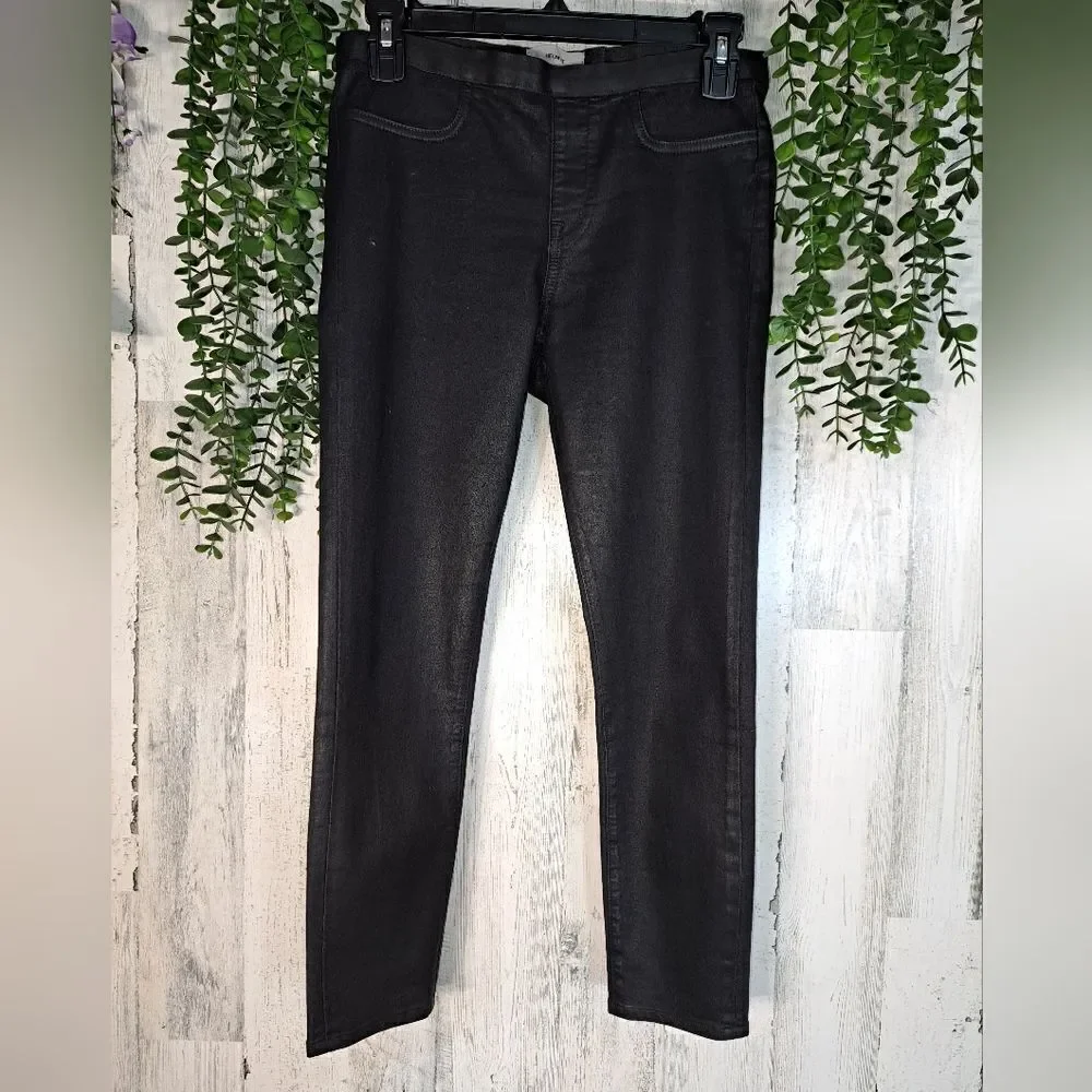NWOT Helmut Lang Coated Capri